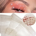 DGHM Eyes Face 3D Self Adhesive Nail Rhinestones Temporary Tattoo Gems