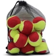thumbnail image 7 of Tennis Balls, 20 Pack Low Compression Stage Tennis Ball for Beginners Youth Kids Training Practicing with Mesh Bag for Easy Transport, 7 of 7
