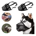thumbnail image 1 of 2pzs Bozal Para Perros Bozales De Malla Suave Ajustable, 1 of 8
