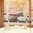 thumbnail image 6 of Kokiya Display Stand Retro Storage Flute Stand Wall Hanger for Flutes Five Slot, 6 of 9