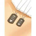 thumbnail image 6 of QQTDFG 2pcs/set Couples Crown Heart Love Glow In The Dark KING & QUEEN Charm Necklace-default, 6 of 8