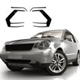 thumbnail image 2 of Wweixi Easy Installation Splitter Canard For Enhanced Appearance And Reliable Performance Waterproof Plastic Lamp Light Trim 1Set, 2 of 6