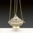 thumbnail image 3 of Creative Brands J6736 Ornate Censer, 15-inch Length, Brass, 3 of 3