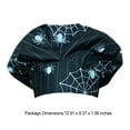 thumbnail image 5 of maskred Operating Hats Nurses Durability Gourd-shaped Pure Color Dull Polish Pro Bright Colors Work Uniform Working Caps HallowmasBlack-whit 1Set, 5 of 5