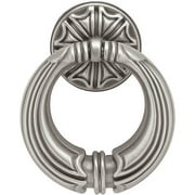 Liberty 50mm Overall French Huit Ring Pull, Brushed Satin Pewter