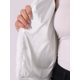 thumbnail image 5 of Chaqueta recortada de mujer plus size Agnes Orinda, abrigo de invierno de piel sintética esponjosa, abierta por delante, 4X blanca, 5 of 6