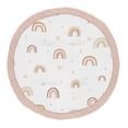thumbnail image 1 of Sweet Jojo Designs Boho Rainbow Girl Baby Playmat Tummy Time Infant Play Mat - Blush Pink Dusty Rose Gold Yellow Mauve Taupe Beige Tan Bohemian Stars Sun Celestial Vintage Sky, 1 of 4