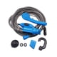 thumbnail image 1 of Lavado de coches Limpieza Ducha Portátil Alta PresiónLavadora de automóviles portátil 12V 35-60W Ducha Universal Bomba eléctrica Vehículo Rociador Más ligero Limpieza Herramienta de riego Pesca Azul Eigraketly OD002145-03B, 1 of 7