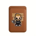 thumbnail image 1 of UME Marvel Studios Iron Man MagSafe-Compatible PU Leather Wallet for iPhone, Magnetic Attachment with Wireless Charging Capability, 1 of 5