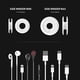 thumbnail image 1 of Side Winder Mini y Max Auriculares, auriculares y cable de carga enrol, 1 of 2
