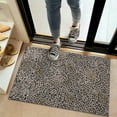thumbnail image 2 of Black and Tan Leopard Print Door Rugs,Washable Non Slip Door Mats Indoor,Decorative Door Mats,Entry Mat Indoor for Entrance,Bedroom,Kitchen,Bathroom,20"x32", 2 of 6