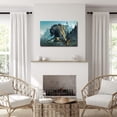 thumbnail image 5 of HFDF Norse Fenrir Wolf Poster Art Painting Wall Decor Contemporary Aesthetic Decor Giclee Canvas Prints Art Poster Wall Decorations for Living Room Un 24x20inch Framed, 5 of 7