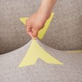 thumbnail image 4 of 3 Seaters Sofa Cover Stretch Spandex Chair Slipcover Printed Couch Cover All-inclusive Protector Washable， Yellow Arrow, 4 of 6