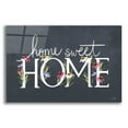 thumbnail image 1 of Epic Art 'Home Sweet Home' by House Fenway, Acrylic Glass Wall Art, 24"x16", 1 of 8
