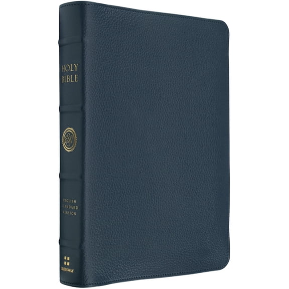ESV Heirloom Bible, Alpha: Personal Size Edition (Calfskin, Meridian Blue), (Hardcover)