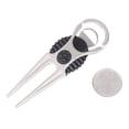thumbnail image 1 of Herramienta para reparar Divot con marcador de bola redondo (plateada), 1 of 5