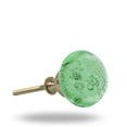 thumbnail image 4 of Set of Six Jones Light Green Bubble Glass Cabinet Knobs by Trinca-Ferro, 4 of 7