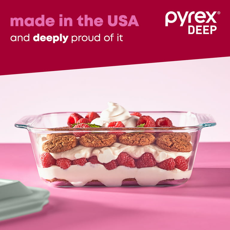 Pyrex 2-Piece Deep Baking Dish Set