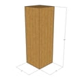thumbnail image 3 of 6x6x18 Kraft Brown Corrugated Shipping Boxes, 32 ECT Single-Wall, Qty 175, 3 of 3