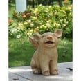 thumbnail image 2 of HI-LINE GIFT LTD. LAUGHING PIG WITH WINGS SITTING, 2 of 8