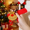 thumbnail image 3 of Cartoon Santa Themed Door Handle Protective Cover for Collision Prevention and Static in Event Party, 3 of 3