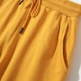 thumbnail image 5 of WMTBSRSW Shorts For Women Elastic Waist Drawstring Jogger Athletic Shorts Casual Loose Running Workout Bermuda Shorts with Pockets, 5 of 5