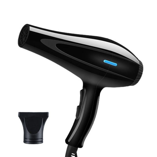 Séchoir à Cheveux pour Femmes et Hommes 110 V 1000 W 5 Réglages de Chaleur avec Embout Concentrateur Design Compact de Style Salon