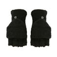 thumbnail image 4 of Skpblutn Glove Thermal For S Coral Fleece Elastic Cuff Lined Winter Warm Gloves Black One Size, 4 of 4