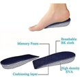 thumbnail image 3 of 2 Paires (3cm)semelles Intrieures Augmentes Et Respirantes Unisexes, Semelle Intrieure Augmentant La Hauteur, 3 of 5