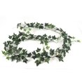 thumbnail image 1 of 6FT Mini English Ivy Garland | Internal/Outdoor Use | UV resistant | Fake Greater | Wedding/Event | Home and office decor (2 sets), 1 of 2