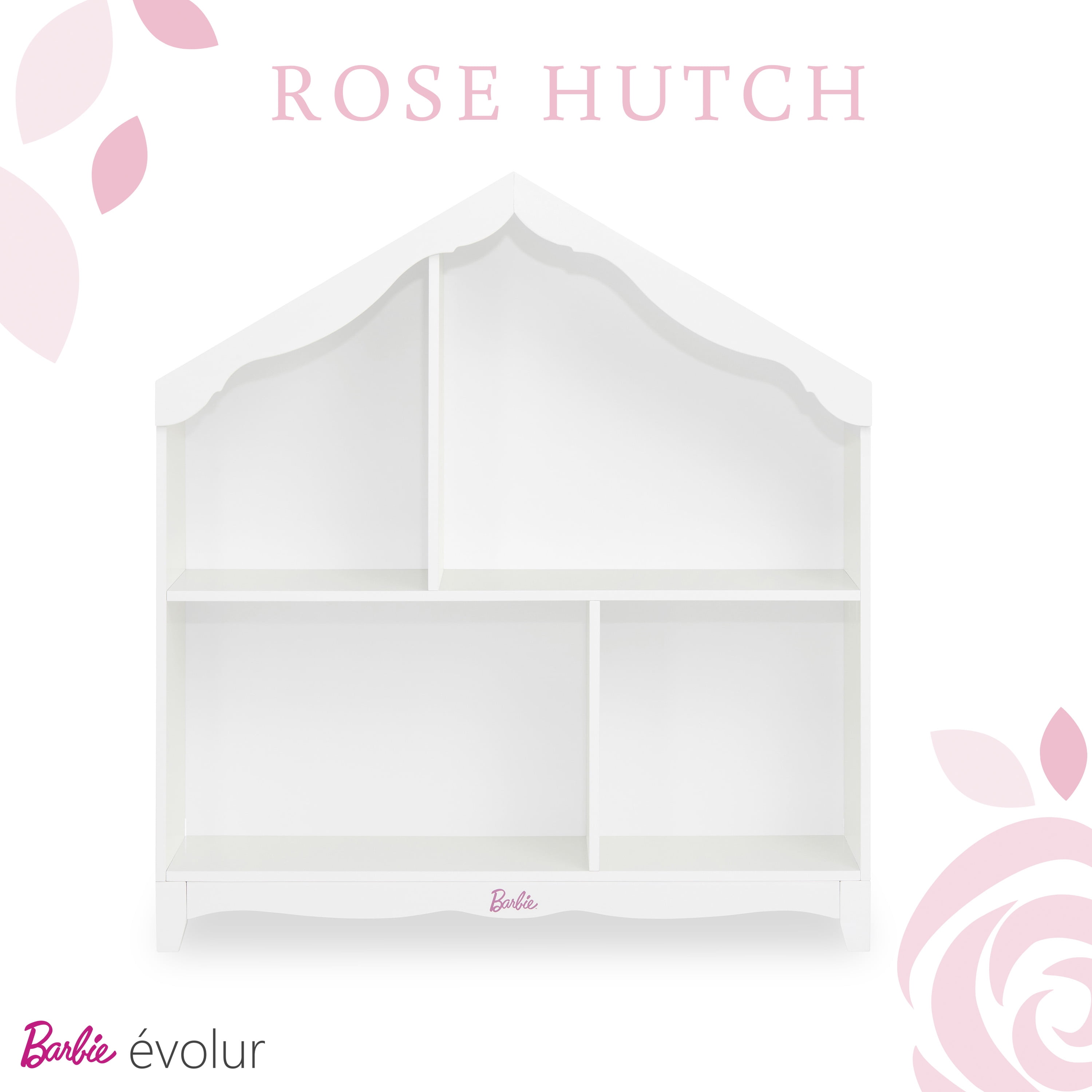 Barbie by Evolur Rose Hutch in White