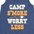 thumbnail image 3 of Instant Message - Camp Smore Worry Less - Toddler and Youth Girls A-line Dress, 3 of 6