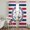 Blue Red White, variant on Red Blue Striped Sheer Curtains 84 Inch Length 2 Panels Set, Modern Anchor Coastal Nautical Stripe Voile Window Treatment Rod Pocket Curtains Sheers Drapes for Bedroom/Living Room/Kitchen 52"x84"x2