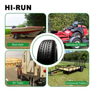 Hi-Run 2 Set ST100 ST225/75R15 10PR 117M Trailer Tire Fits 225/75/15, 225 75 15 Sansujyuku sansujyuku.com
