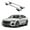 Silver, variant on ERKUL Roof Rack Cross Bars for Audi e-tron 2019-2023 | Aluminum Crossbars with Anti Theft Lock for Rooftop | Compatible with Flush Rails - Black