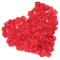 IMIKEYA 1000Pcs Red Flower Petals Artificial Non Woven Fabric for Wedding Ceremony Scatter
