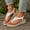 White, variant on Gspmoly Slides Women Sandals, Women's Fashion Casual Small Flower One-Toe Breathable Spring And Summer New Hollow Thick-Soled Sandals Shower Slides Black 40