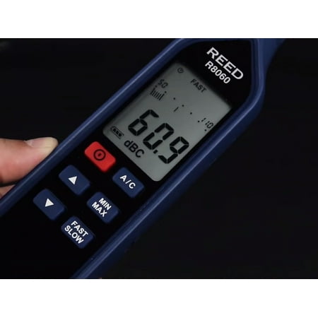 REED Instruments R8060 Sound Level Meter with Bargraph