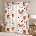 thumbnail image 2 of Castle Fairy Squirrel Blackout Curtains Set of 2 (52x84 Each),Cartoon Window Curtains, 2 of 6