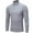 Grey, variant on Daznico Mens Shirts - Men Warm High Collar Thermal Underwear Men Basic Plain T Shirt Blouse Pullover Long Sleeve Top - Shirts for Men,Color:Navy,Size:XXL