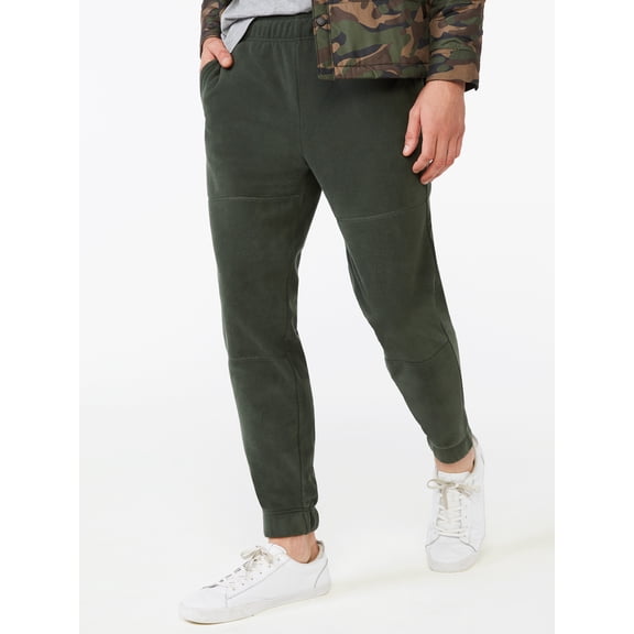 Free Assembly Men's Polar Fleece Joggers