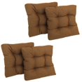 thumbnail image 1 of Coussin de Chaise de Salle à Manger en Polyester Filé 19 Pouces (Ensemble de Quatre), 1 of 2