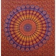 thumbnail image 3 of Pop Popular Handicrafts Queen Hippie Mandala Bohemian Psychedelic Intricate Floral Design Indian Bedspread Magical Thinking Tapestry, 3 of 4