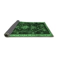thumbnail image 2 of Ahgly Company Indoor Square Persian Emerald Green Traditional Area Rugs, 7' Square, 2 of 4