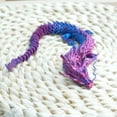 thumbnail image 6 of 3D Printed dragon,Articulated Models,Flexible Joint Animal Figurines, 3D Printing Stuff Cheap,Stress Relief, Fidget restlessness, ADHD Toys, Surprise Fantasy Gifts, 6 of 6