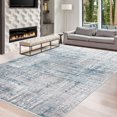 thumbnail image 1 of ECARPET Lucca Grey Rug 5'3" x 7'3", 1 of 9