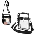 thumbnail image 3 of Bolso de hombro transparente, bolso de hombro transparente Stadium, bolso de hombro transparente con correa ajustable, bolso de mano transparente para hombres y mujeres, una experiencia incomparable, 3 of 14