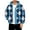 Blue, variant on Men's Oversized Casual Down Jacket With Long Sleeves And Hood Blue 5XL