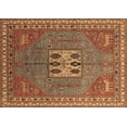 thumbnail image 1 of Ahgly Company Indoor Rectangle Oriental Brown Industrial Area Rugs, 4' x 6', 1 of 4