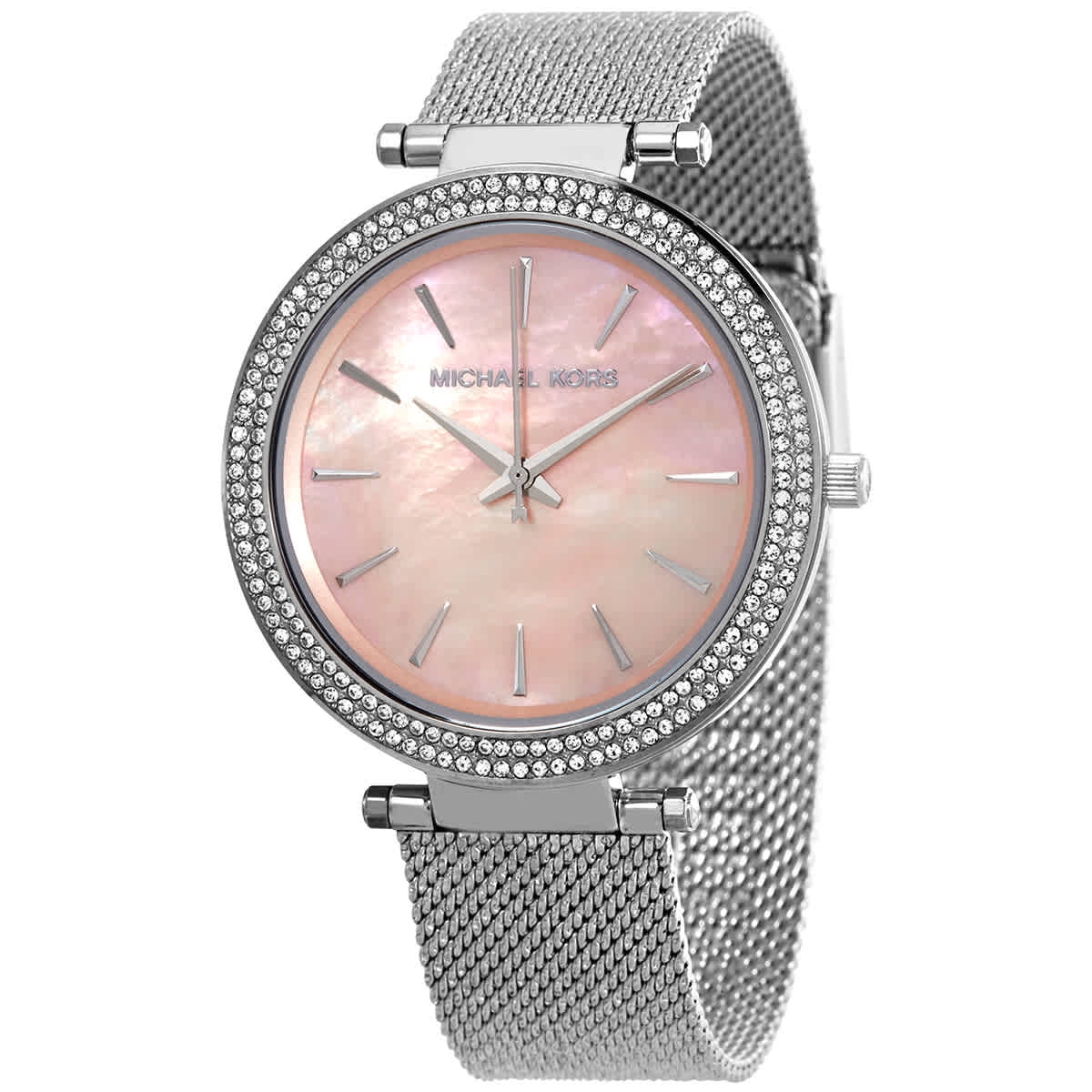 Michael Kors Women's Darci Crystal Pink 